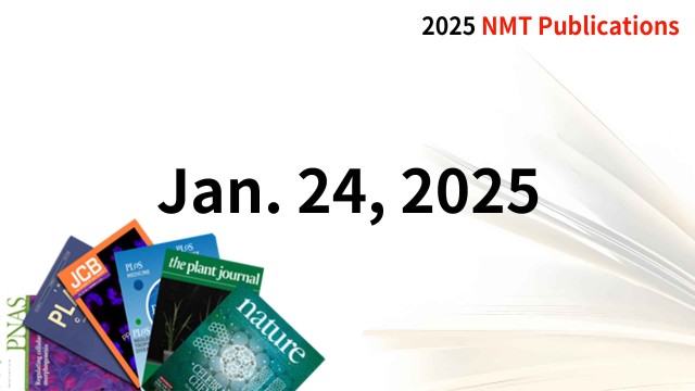 Recent NMT Publications 01/24/25